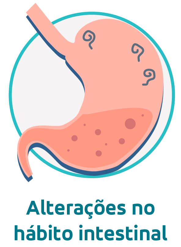 Alteração no hábito intestinal