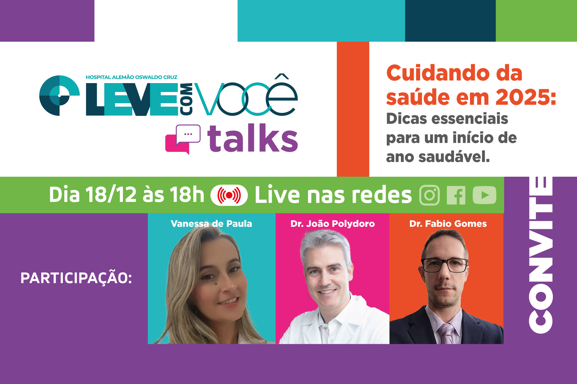 Leve Talks: Cuidando da saúde em 2025